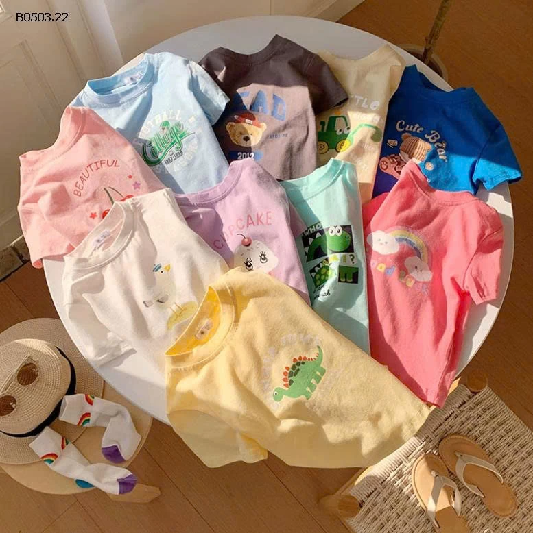 Bst ÁO PHÔNG CỘC TAY BÉ-Giá sỉ 75k/1 chiếc bán từ 2 chiếc