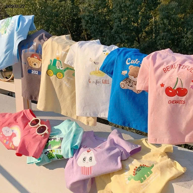 Bst ÁO PHÔNG CỘC TAY BÉ-Giá sỉ 75k/1 chiếc bán từ 2 chiếc