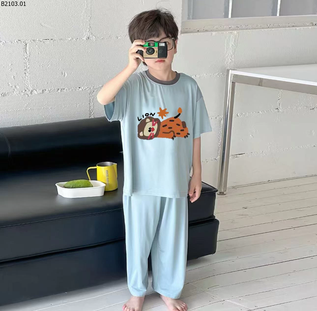 BỘ ĐÔ MẶC Ở NHÀ CHO BÉ SIÊU THOẢI MÁI giá sỉ sz 73-120 : 90k sz 130-170 : 109k