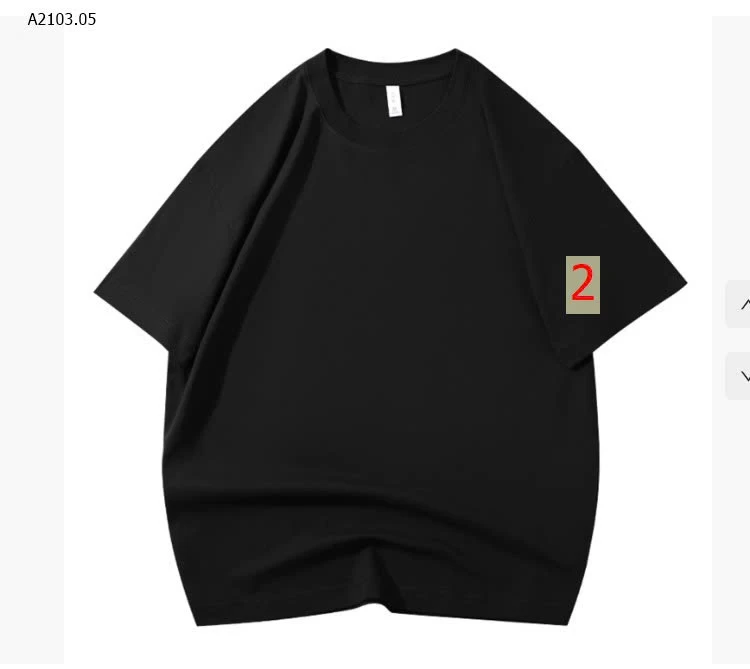 ÁO PHÔNG TRƠN NAM NỮ IN BLUE - sỉ 97k