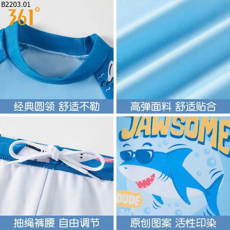 BỘ BƠI BÉ TRAI CHÍNH HÃNG 361 si 190k