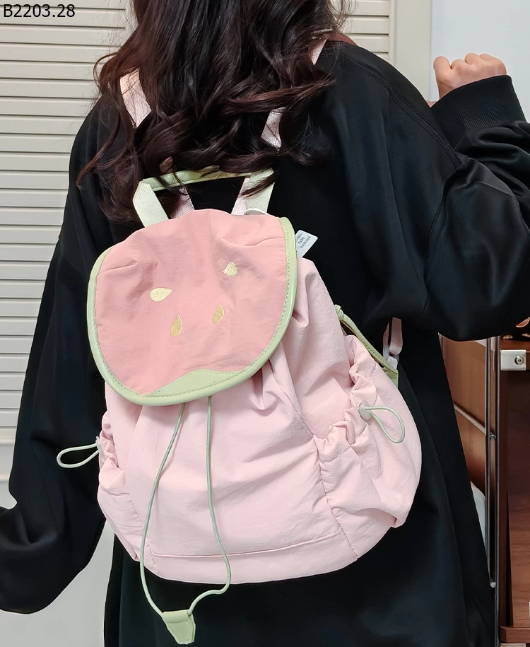 BALO VẢI HỌA TIẾT TRÁI CÂY CUTE sỉ 103k