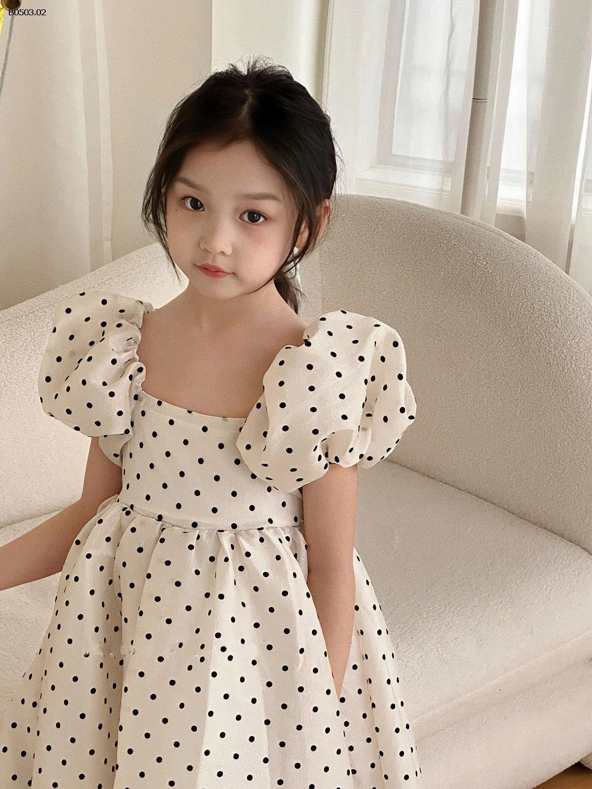 VÁY CÔNG CHÚA CHẤM BI BGGiá sỉ 222k