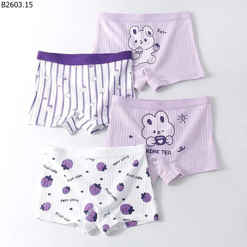 SET 4 QUẦN CHIP ĐÙI CHO BG sỉ 79k