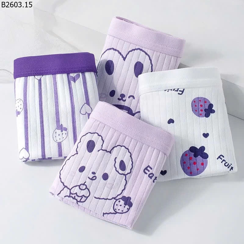 SET 4 QUẦN CHIP ĐÙI CHO BG sỉ 79k