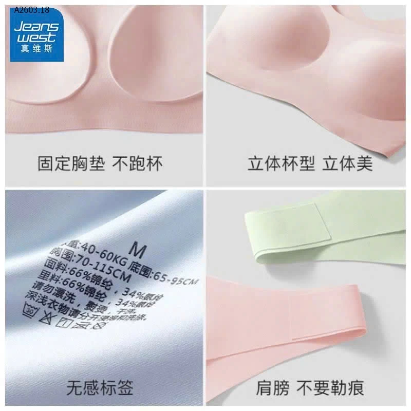 SET 2 ÁO BRA JEANSWEST CHO NỮ - sỉ 155k/set