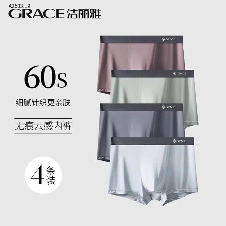 SET 4 QUẦN SỊP NAM GRACE - sỉ 145k