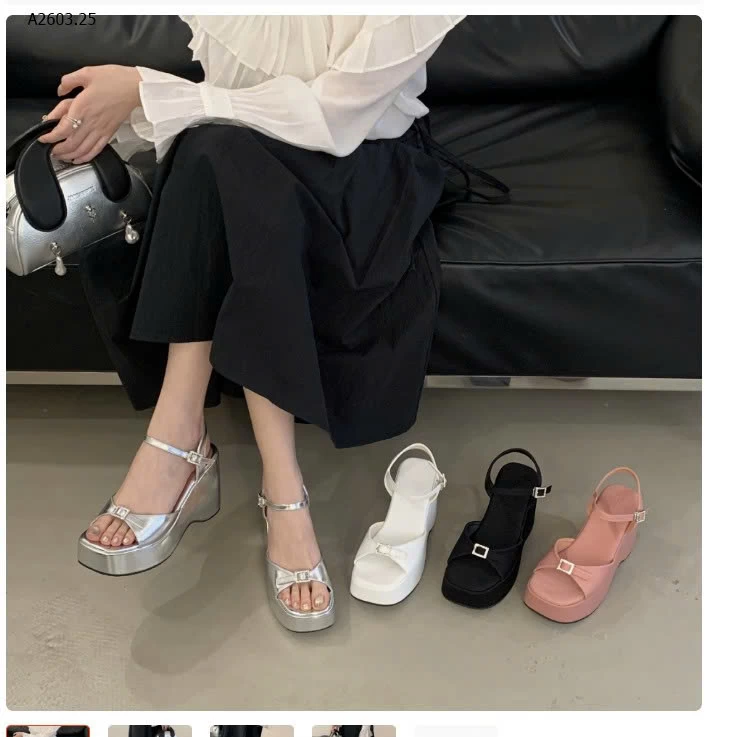 DÉP NỮ ĐẾ CAO GÓT- sỉ 383k