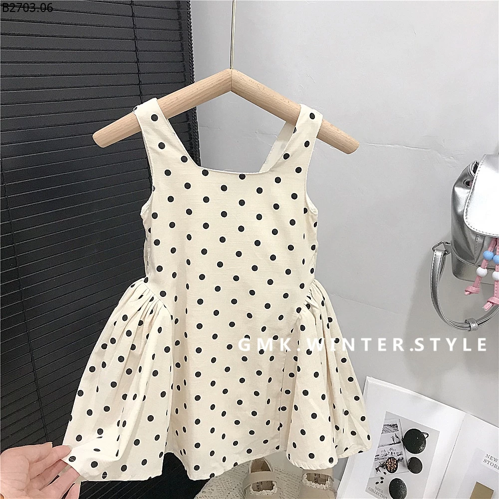 VÁY CHẤM BI BÉ GÁI G.i.á si 219k