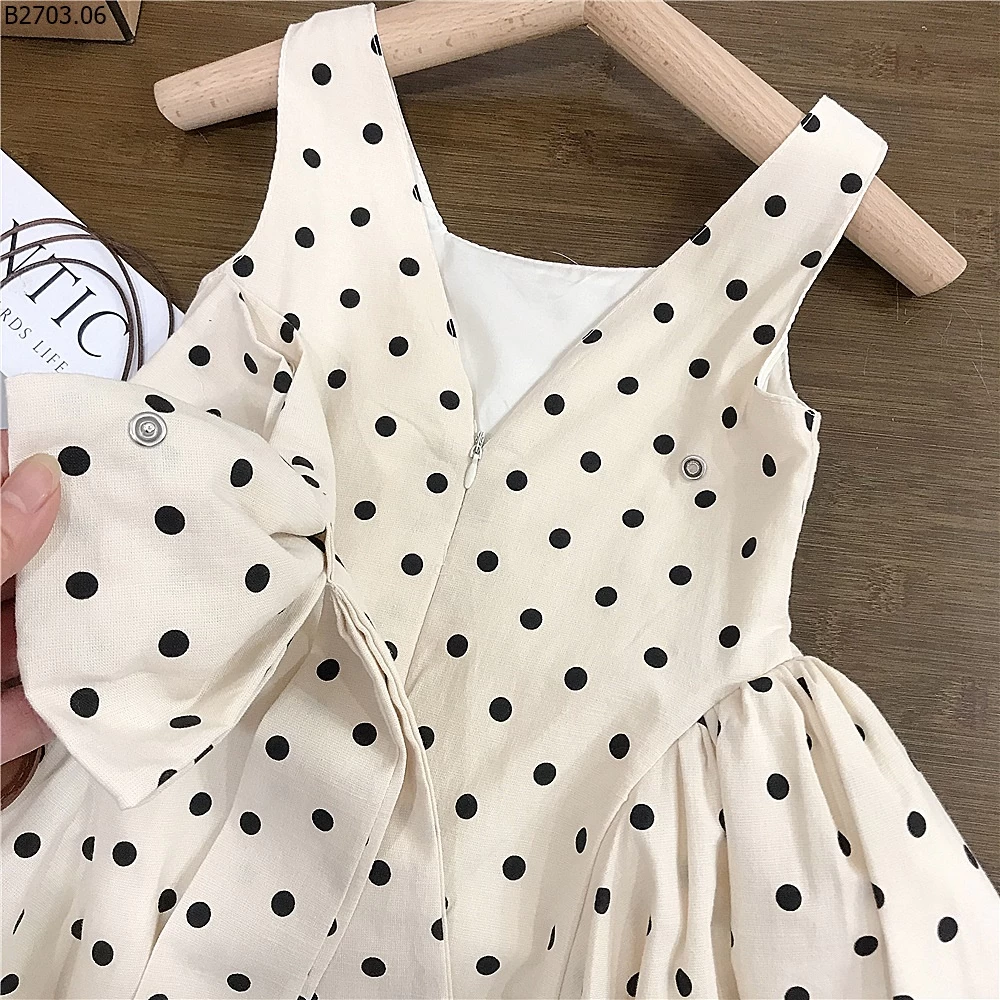 VÁY CHẤM BI BÉ GÁI G.i.á si 219k