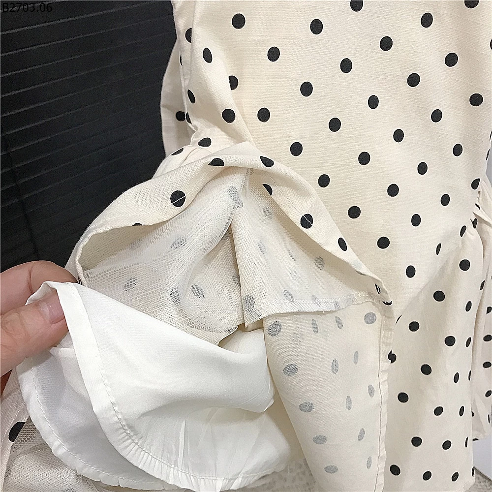 VÁY CHẤM BI BÉ GÁI G.i.á si 219k