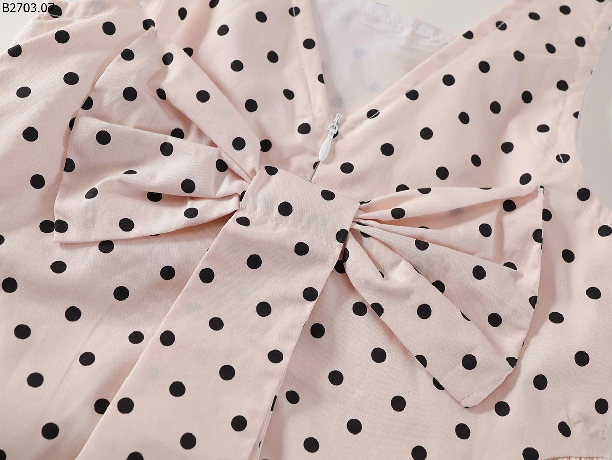 VÁY CHẤM BI BÉ GÁI nhà PREMIUM G.i.á si 149k