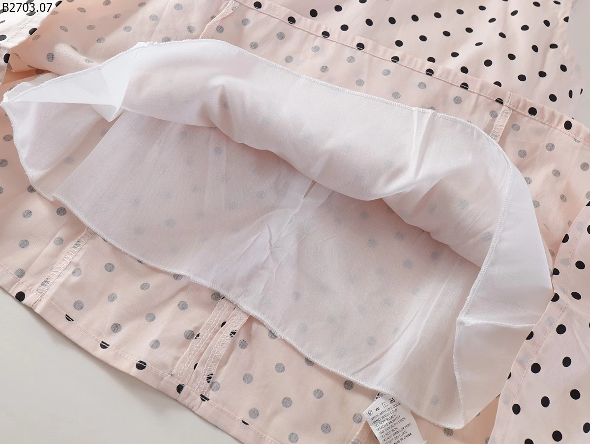 VÁY CHẤM BI BÉ GÁI nhà PREMIUM G.i.á si 149k