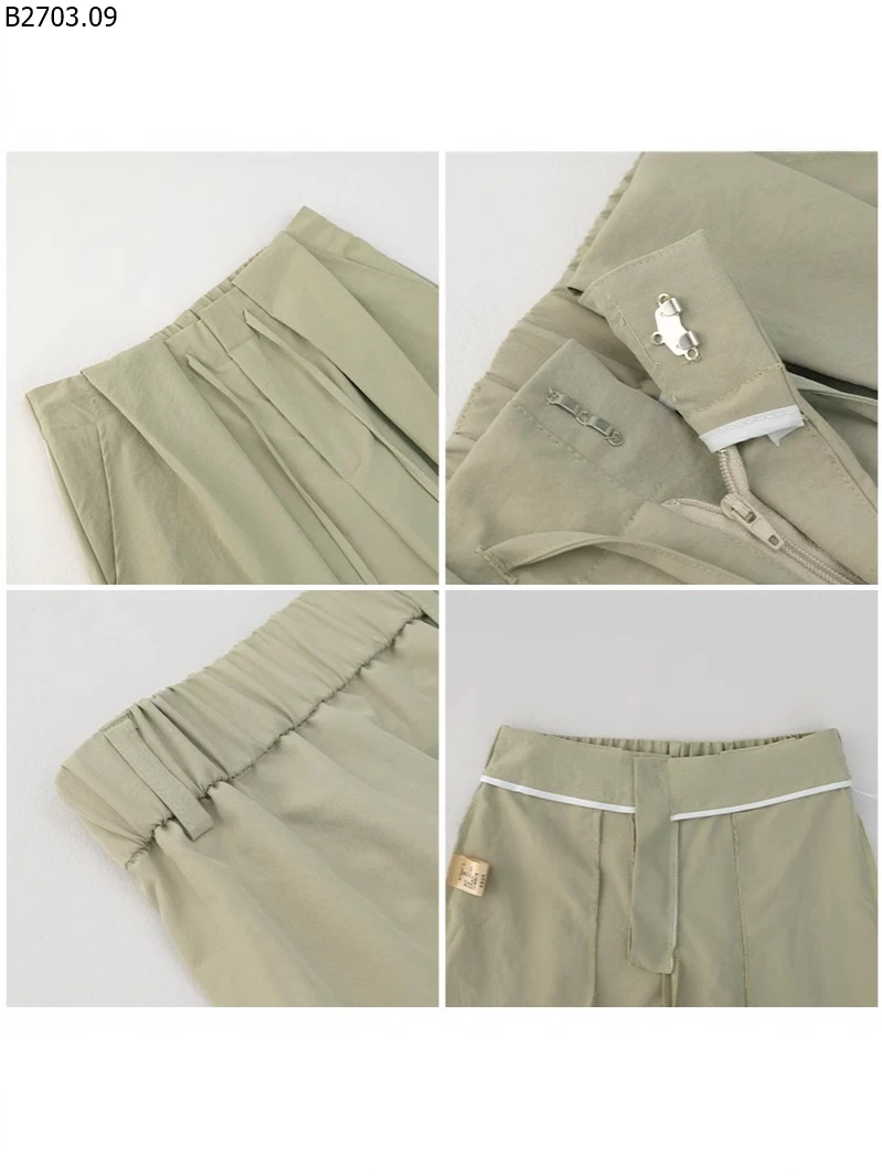 Quần ống rộng dáng suông thời thượng dành cho nữ si 182k