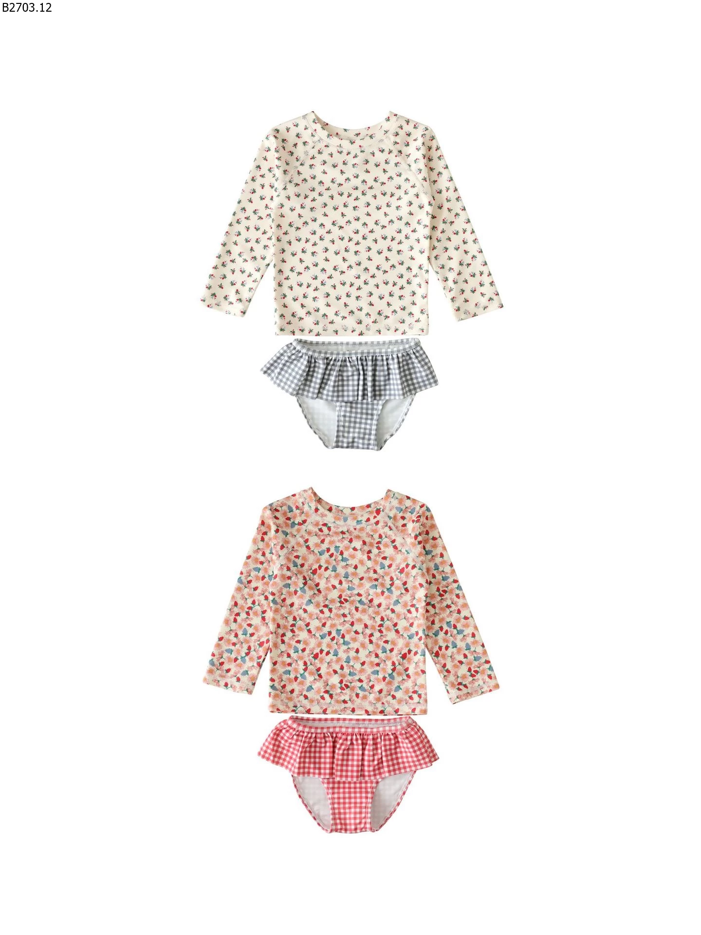 BỘ BƠI 2 MẢNH CHO BÉ GÁI si 229k