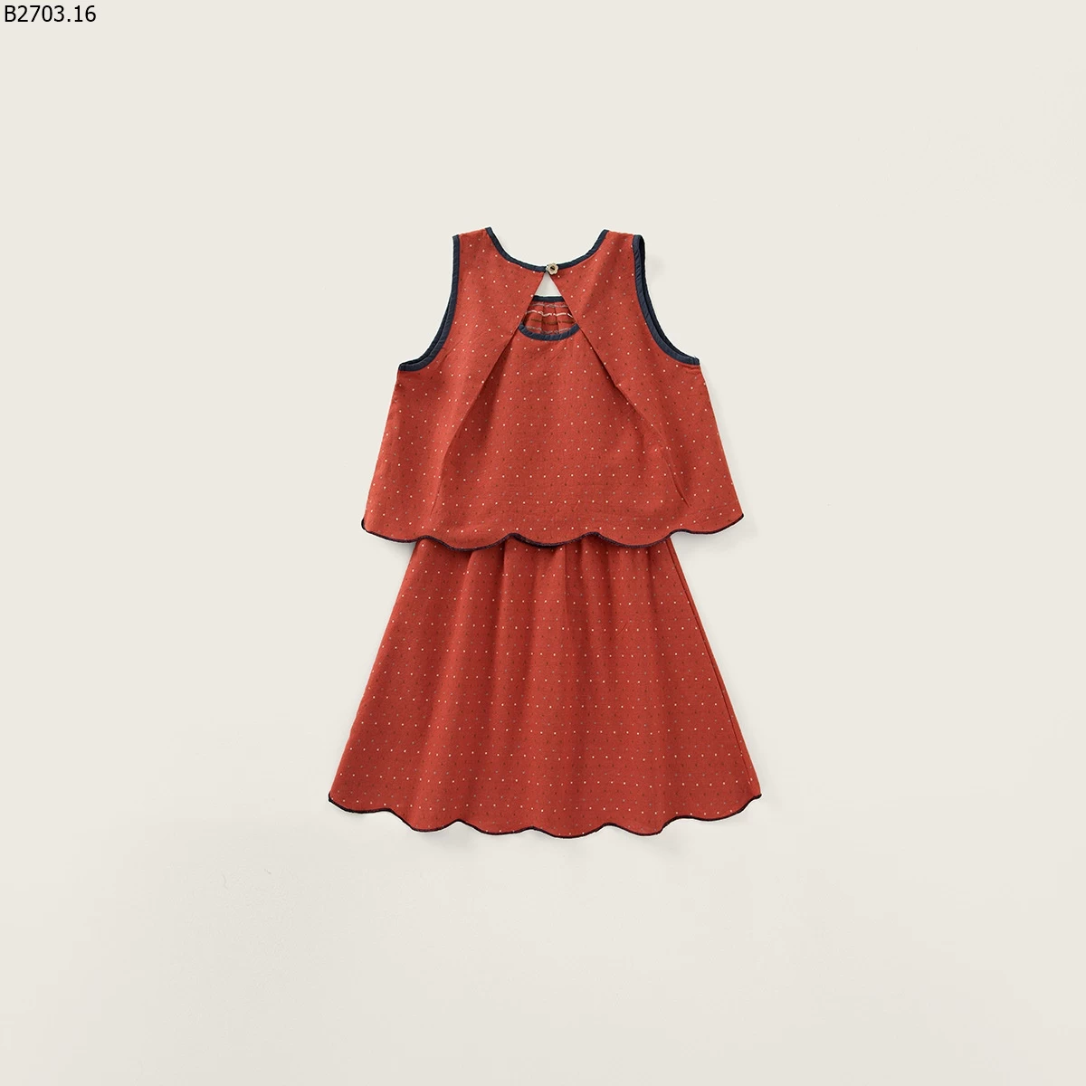 SET ĐỒ MÀU ĐỎ DÀNH CHO BÉ GÁI NHÀ MODEE si -137k