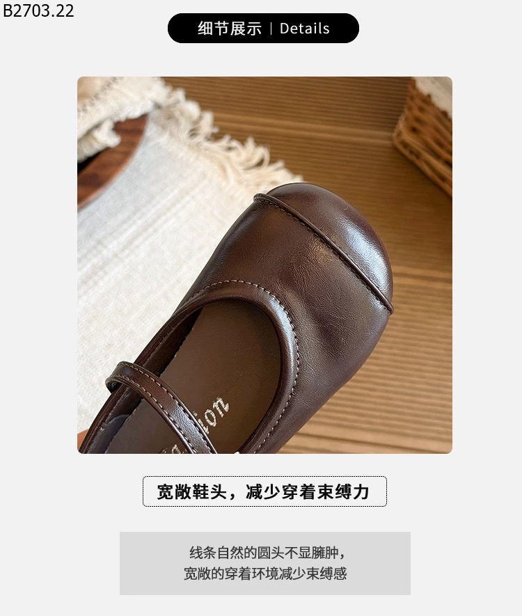 GIÀY BÚP BÊ VINTAGE gia si sz 23-28 ---145k sz 29-34 --- 155k