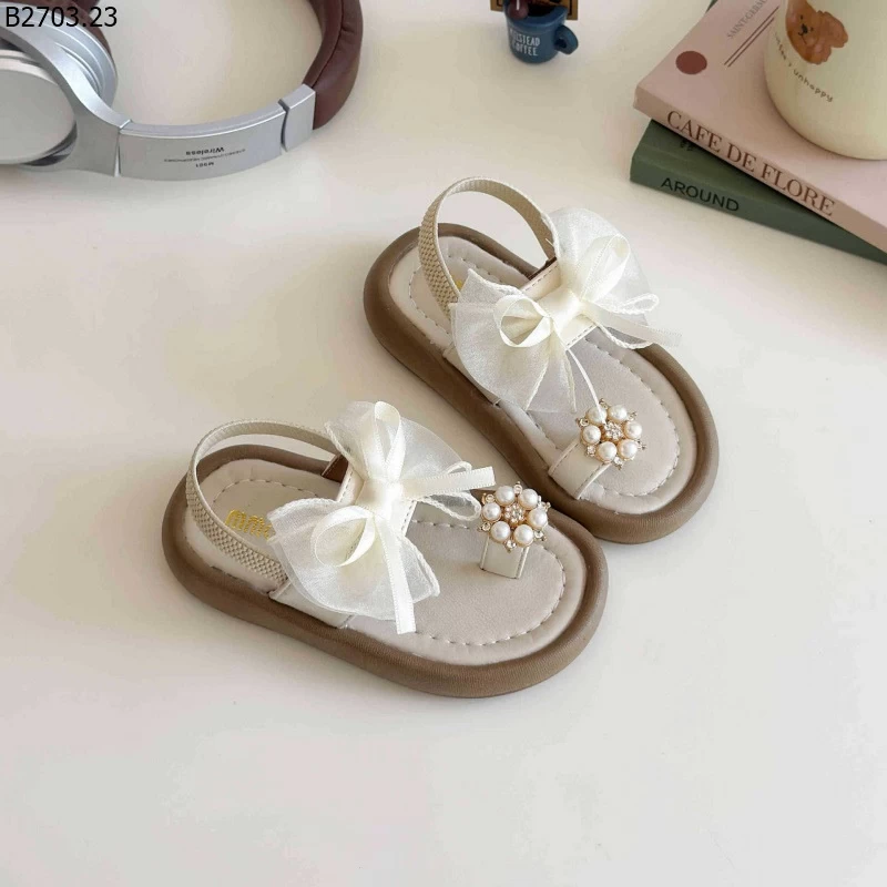 SANDAL NƠ XỎ NGÓN BÁNH BÈO gia si sz 21-25 --- 134k sz 26-30 --- 145k sz 31-35 --- 155k