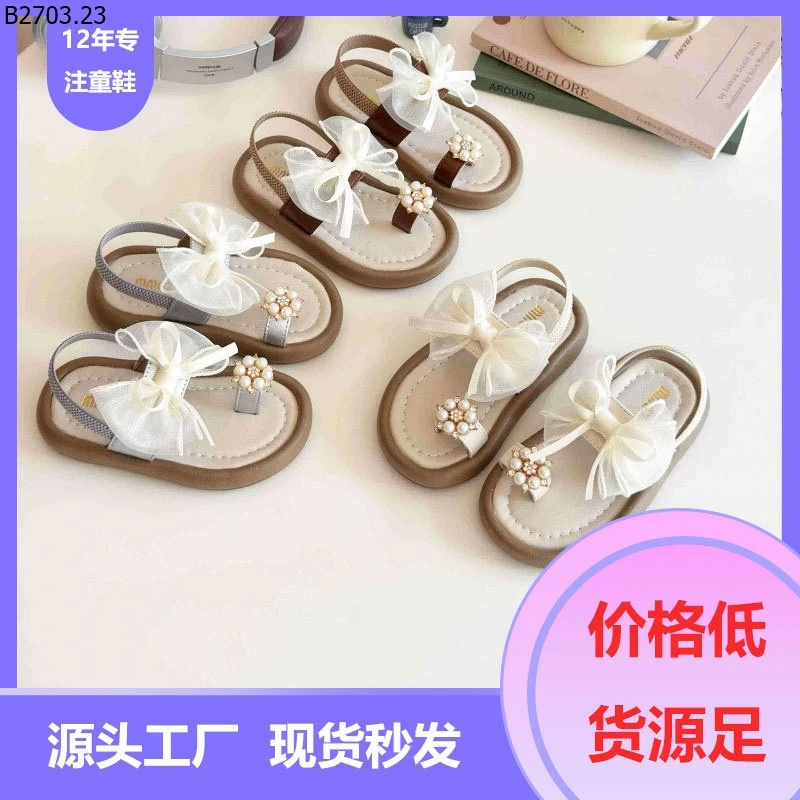 SANDAL NƠ XỎ NGÓN BÁNH BÈO gia si sz 21-25 --- 134k sz 26-30 --- 145k sz 31-35 --- 155k