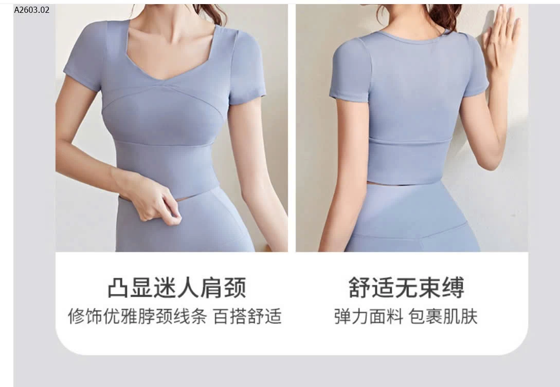 SET BỘ TẬP GYM, YOGA CHO NỮ - sỉ 175k