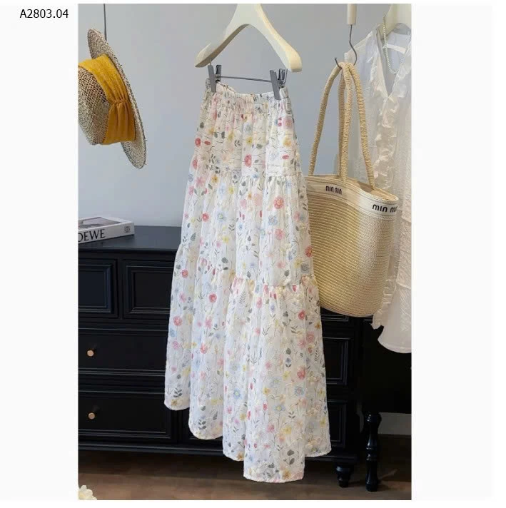 CHÂN VÁY HOA DÁNG DÀI ANNA - sỉ 188k