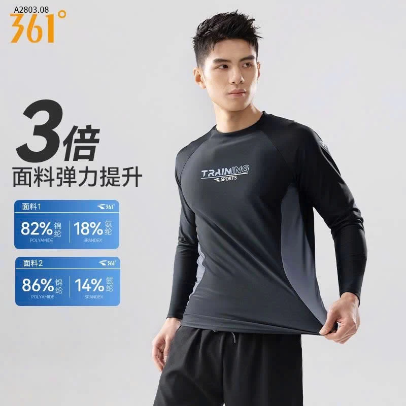 BỘ BƠI DÀI TAY NAM HÃNG 361 - sỉ 308k