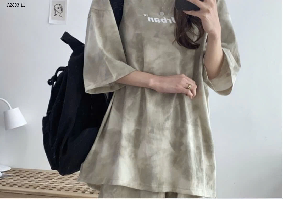 Bộ đồ thể thao nữ mùa hè dáng rộng- giá si sz M-2XL : 95k sz 3XL-5XL : 103k sz 6XL-7XL : 115k