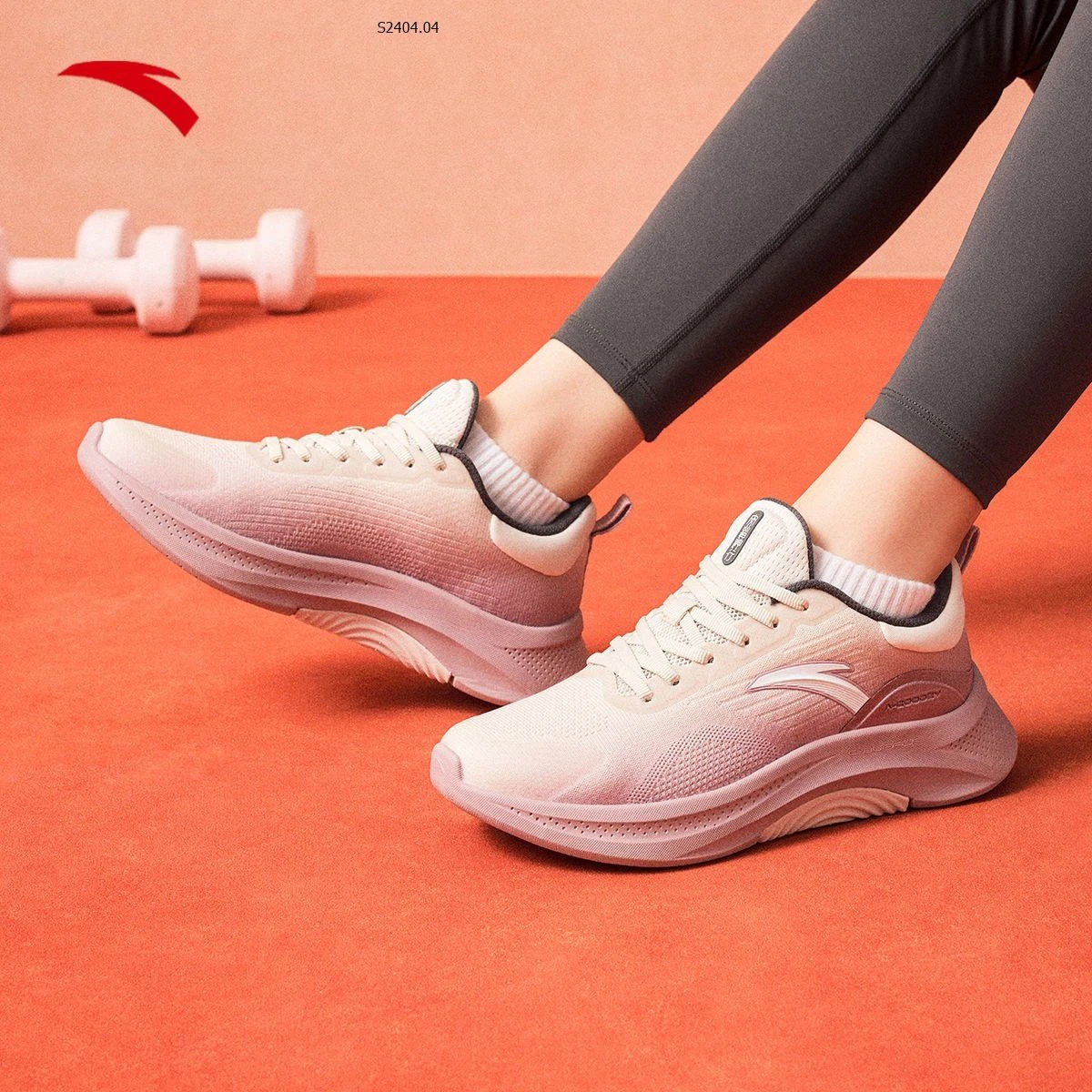 Giày tập thể thao nữ A-EBUFFER Anta 765k