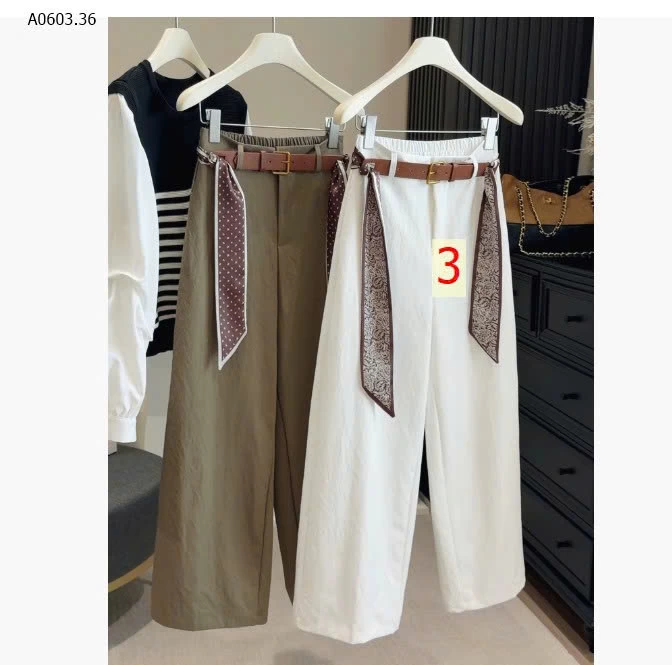 QUẦN NỮ KÈM KHĂN ANNA - sỉ 230k