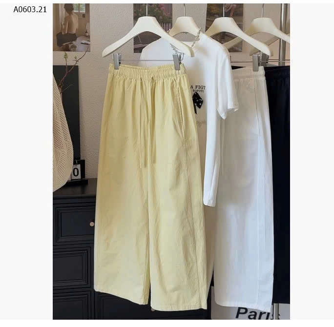 QUẦN ỐNG RỘNG KIỂU NHẬT NHÀ ANNA - sỉ 180k