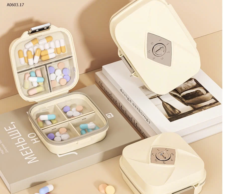 HỘP ĐỰNG THUỐC CHIA NGĂN MINI - sỉ 62k