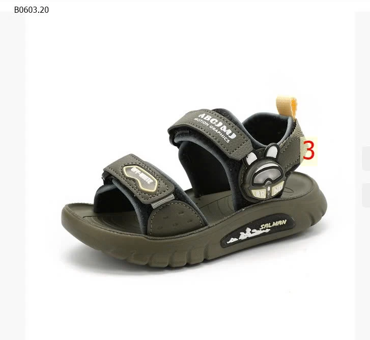 SANDAL BÉ TRAI THỂ THAO SIÊU NHẸ -Giá sỉ Size 27-32: 156k Size 33-38: 166k