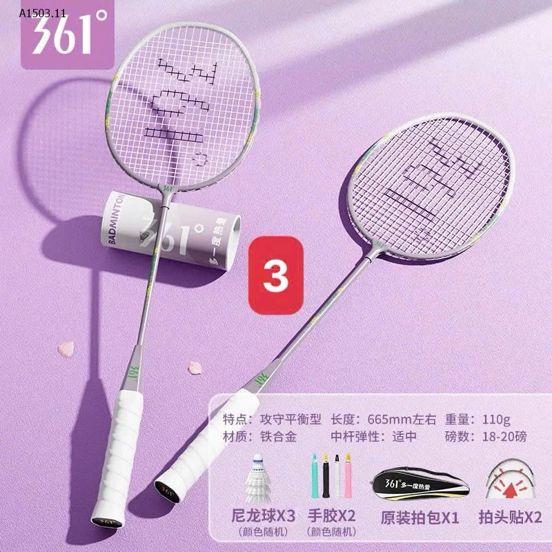 VỢT CẦU LÔNG HÃNG 361º - SỈ 190K