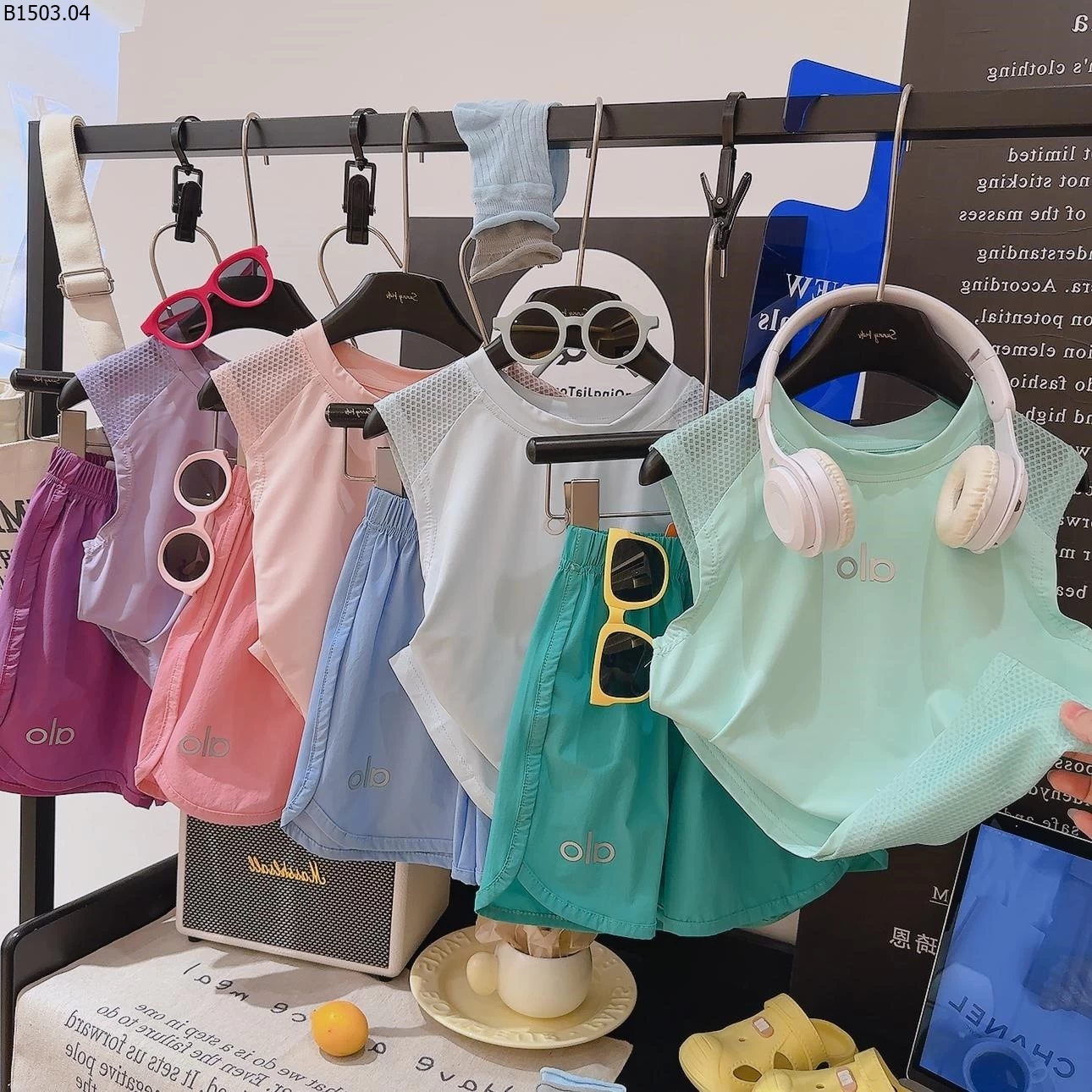 BỘ HÈ SÁT NÁCH CHO BÉ giá sỉ sz 80-120 : 105k sz 130-170 : 123k