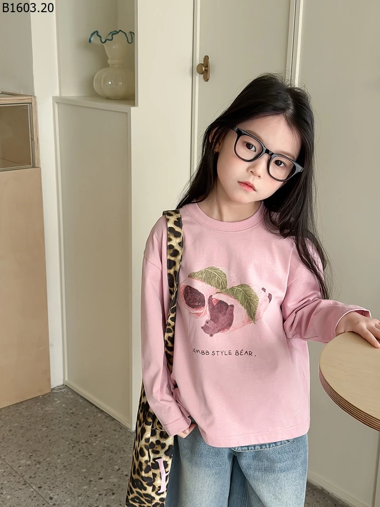 Áo thun hè dài tay in hình NHÀ AMBB giá sỉ sz 100-150 : 139k sz 160 : 155k sz 170 : 169k