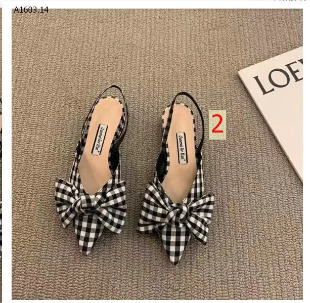 SLINGBACK NƠ gót 3p - sỉ 149k
