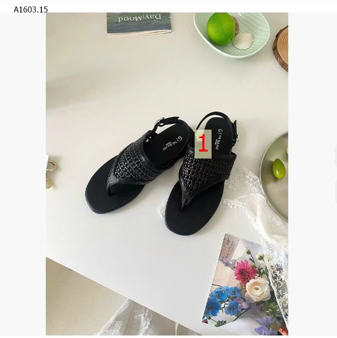 DÉP LA MÃ CÓ LỖ DỆT DÀNH CHO NỮ - sỉ 310k