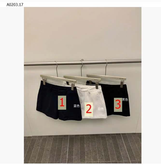 QUẦN SHORT ỐNG RỘNG W.G.W.E- sỉ 242k