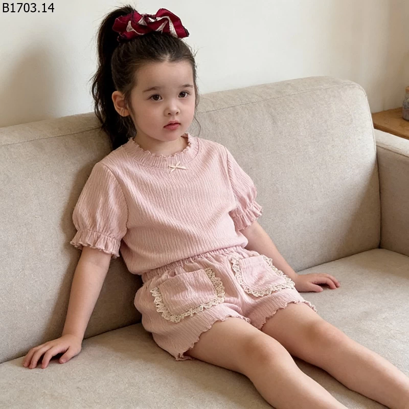 BỘ NGỦ MẶC NHÀ CHO BÉ GÁI sỉ 102k