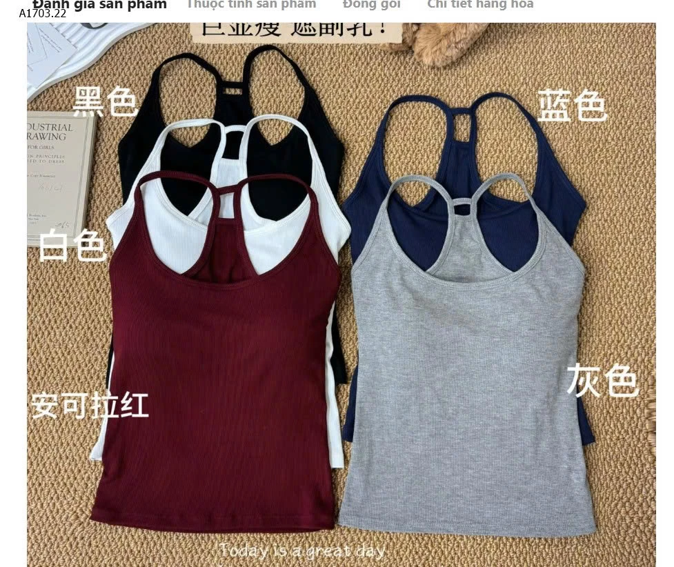 ÁO BA LỖ HAI DÂY HOT GIRL - sỉ 67k