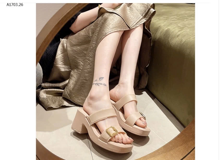 DÉP CAO GÓT ĐẾ CAO- sỉ 71k