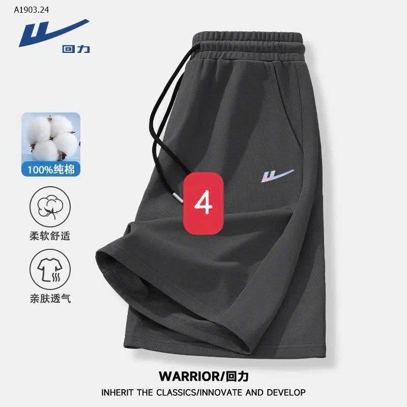 QUẦN SHORT WARRIOR – "GIẢI NHIỆT" MÙA HÈ, CÂN MỌI HOẠT ĐỘNG giá si 189k