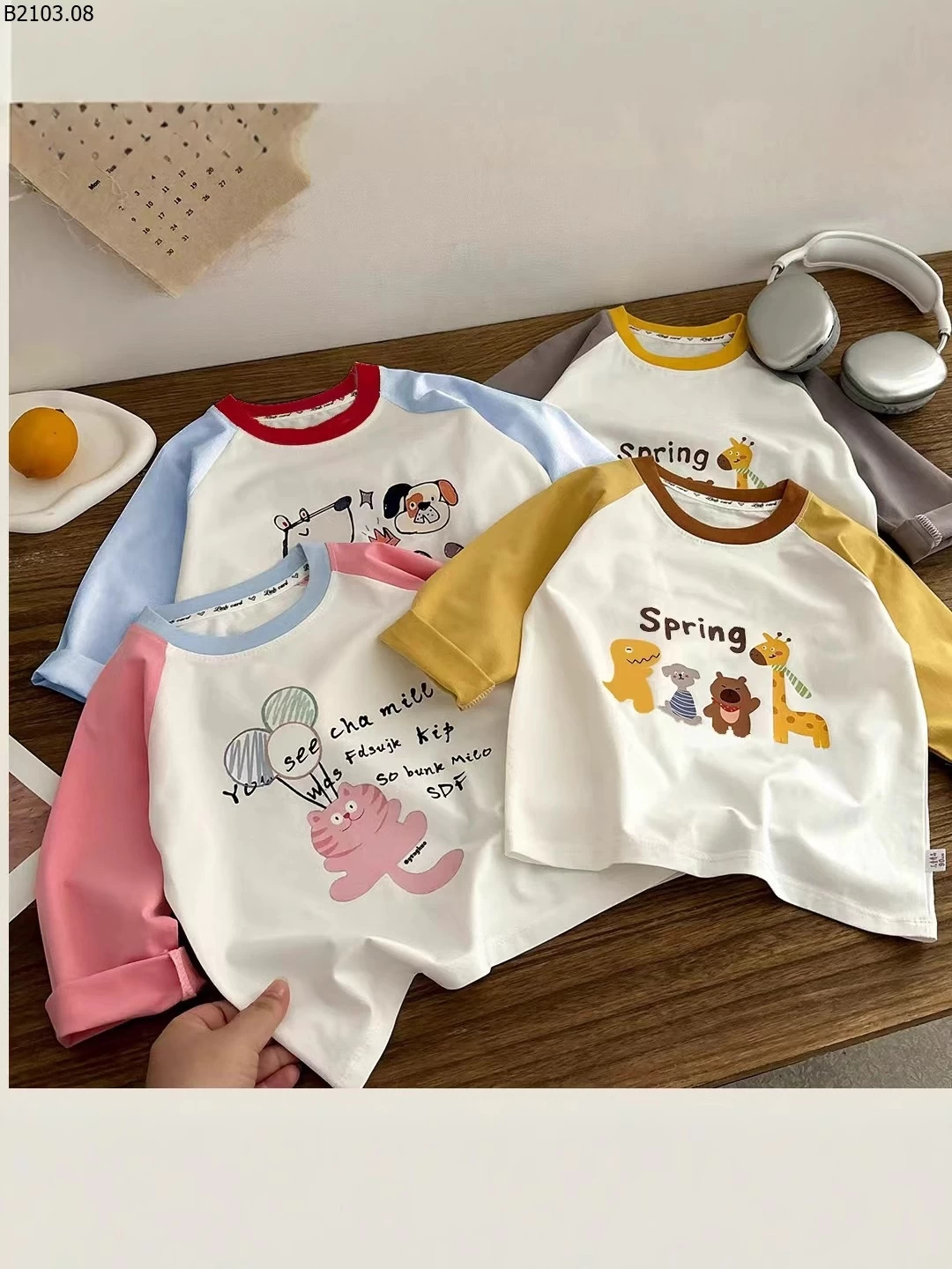 BỘ MẶC NHÀ HỌA TIẾT CHO BÉ giá sỉ sz 80-120 : 62k sz 130-156 : 72k