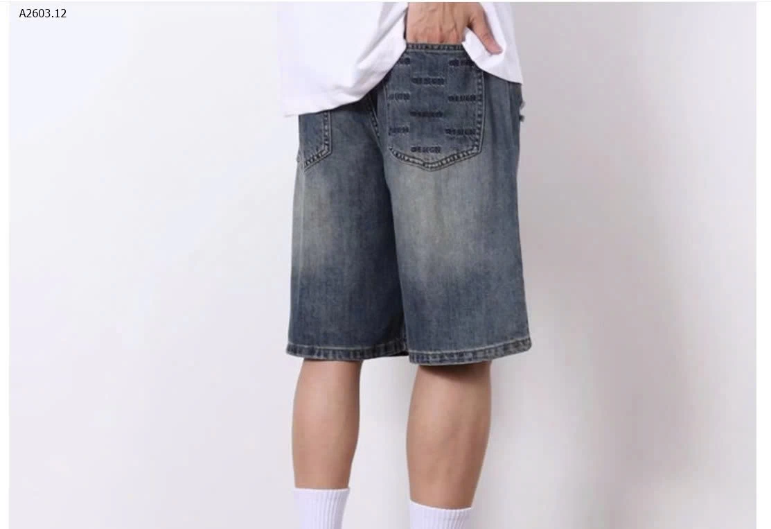 QUẦN JEANS NGẮN NAM - sỉ 158k